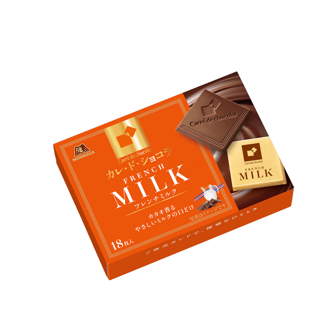 Chocolate Leche Francesa Morinaga 102 Gr 18 Unid. - Kenko Foods
