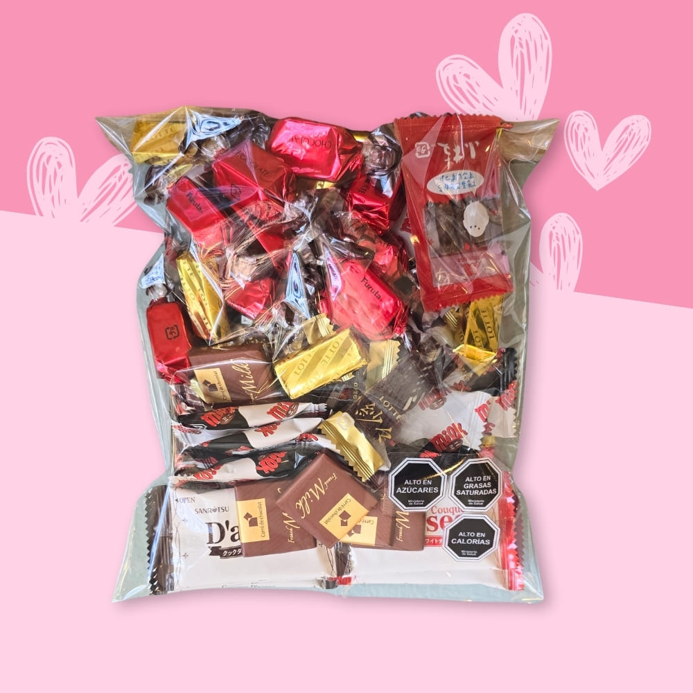 Bolsa Surtida Galletas Chocolates Japonesas Kenkofoods 400 Gr - Kenko Foods