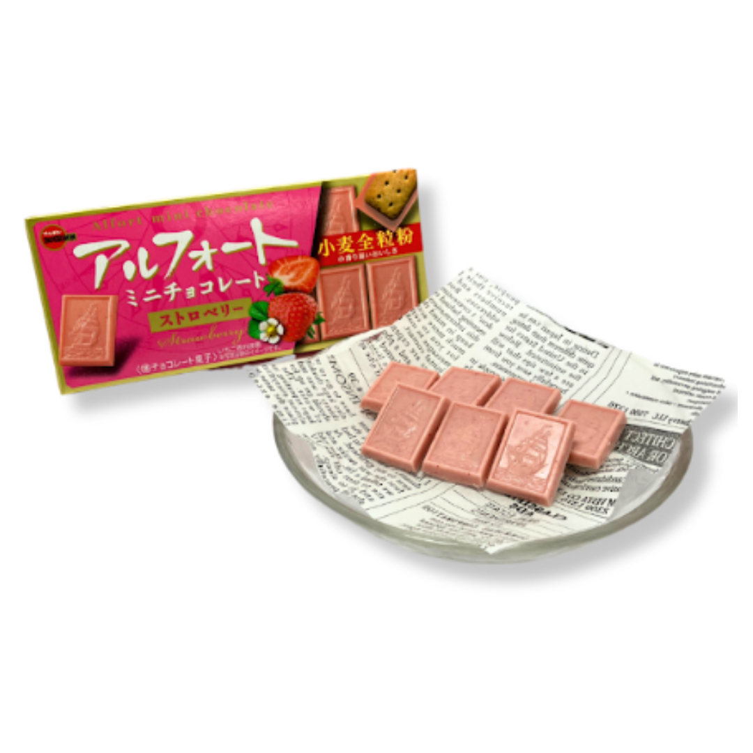 Galletas Mini Alfort Chocolate Fresa Bourbon 55 Gr