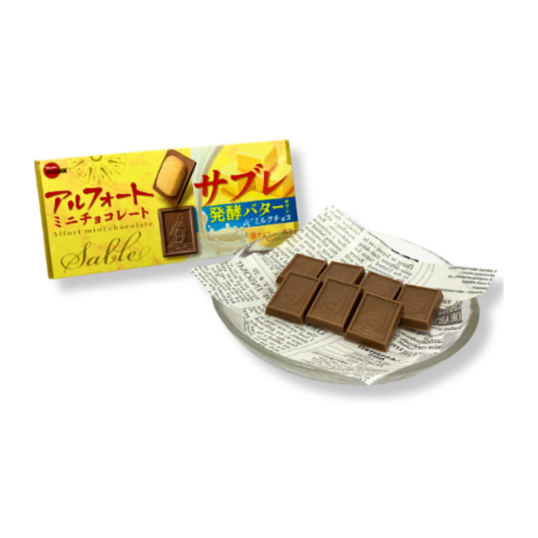 Galletas Mini Alfort Chocolate Mantequilla Bourbon 50 Gr