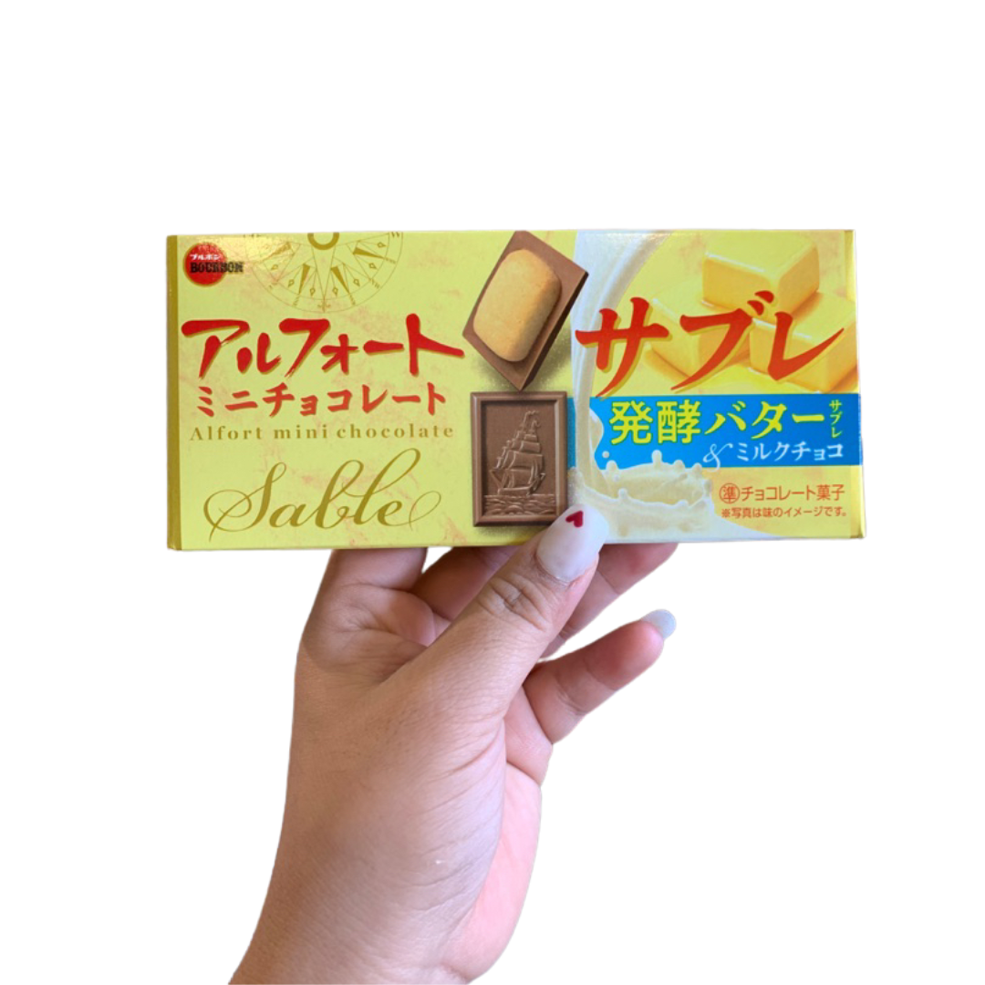 Galletas Mini Alfort Chocolate Mantequilla Bourbon 50 Gr
