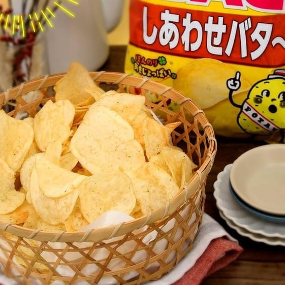 Papas Fritas Crujientes Mantequilla Calbee 60 Gr - Kenko Foods