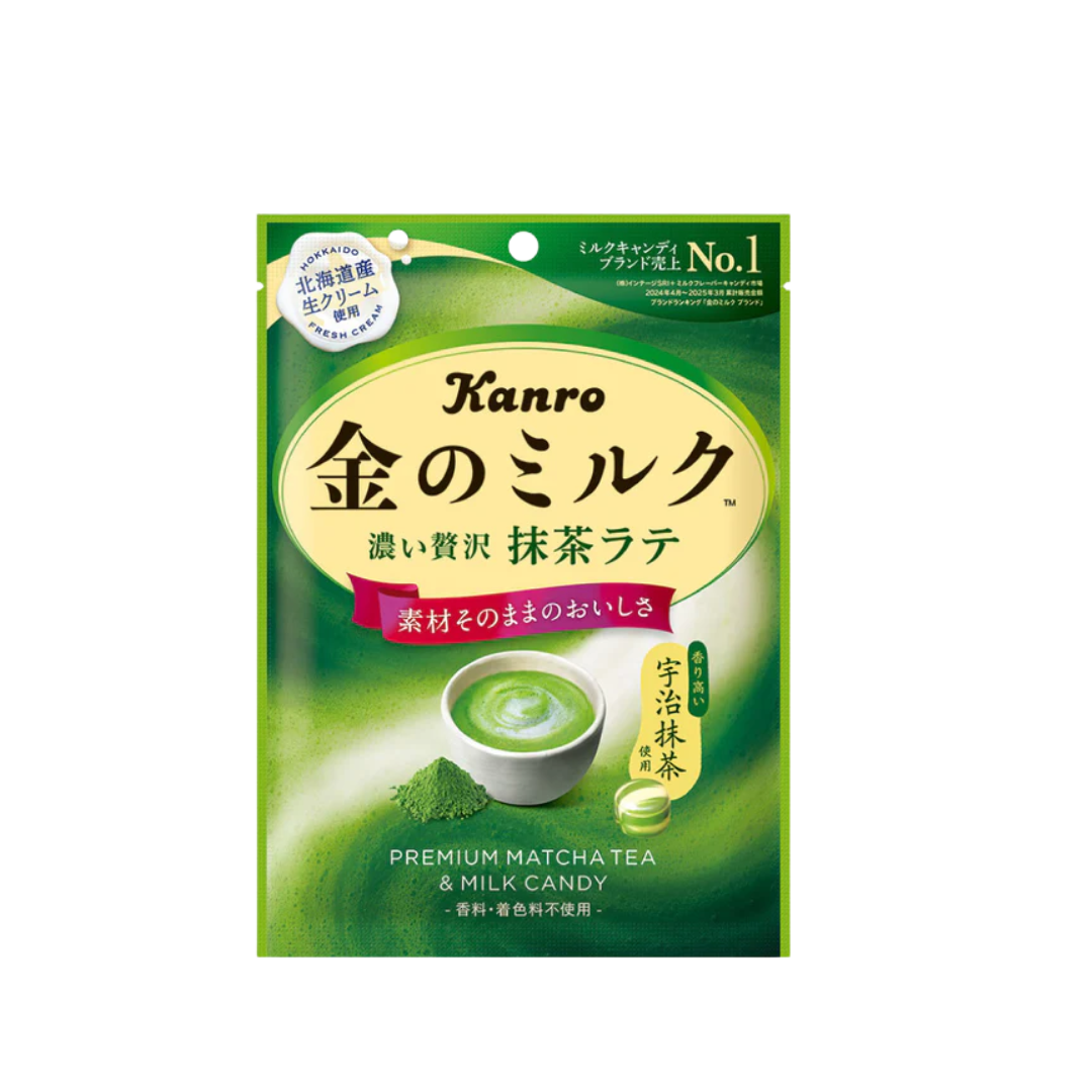 Matcha Latte Golden Caramelo Leche Kanro 61 Gr
