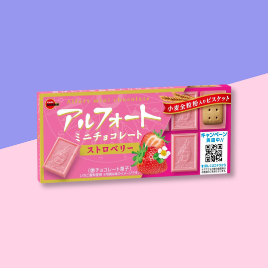 Galletas Mini Alfort Chocolate Fresa Bourbon 55 Gr