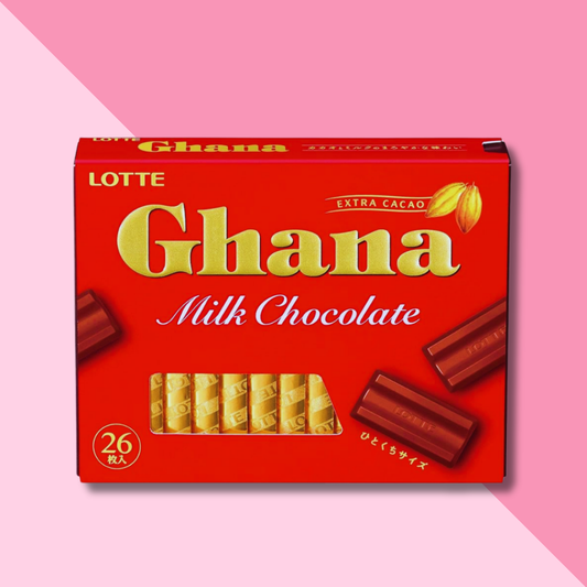 Chocolates Leche Extra Cacao Ghana Lotte 119 Gr 26 Unid. - Kenko Foods