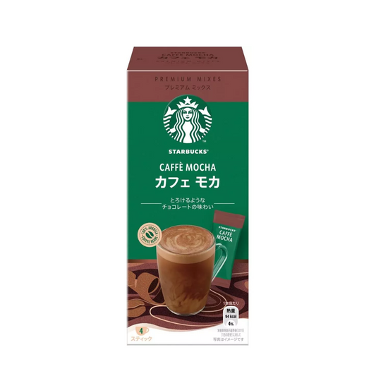 Café Instantáneo Premium Mix Mocha Starbucks 88 Gr 4 Unid.