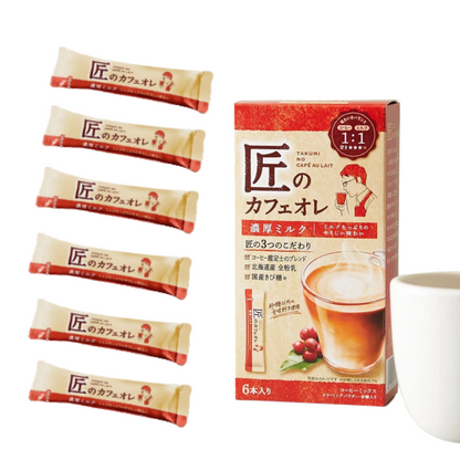 Café Rica Leche Takumi's 84 Gr 6 Unid.