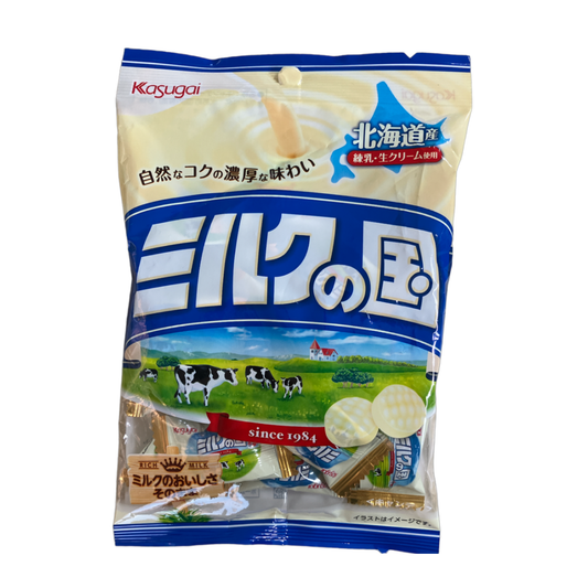 Caramelos Leche Kasugai Seika 125 Gr