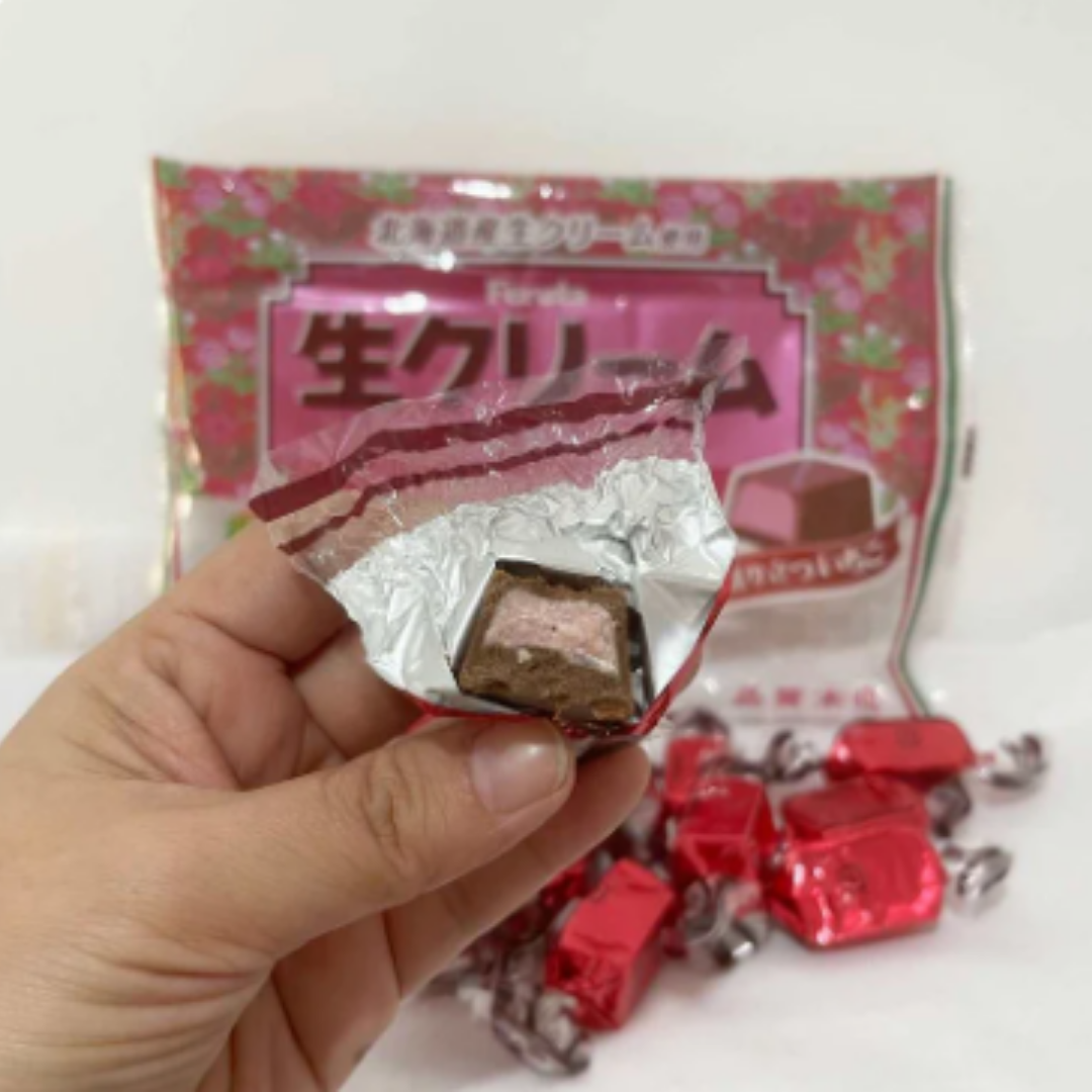 Mini Chocolate Fresa Crema Furuta 164 Gr