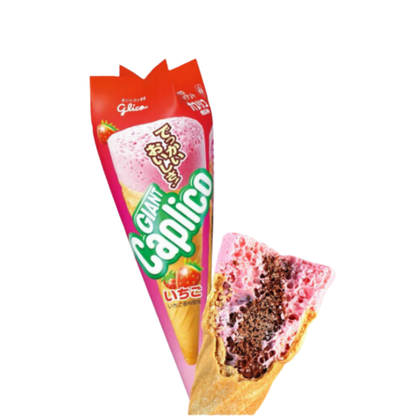 Cono Fresa Chocolate Glico 34 Gr