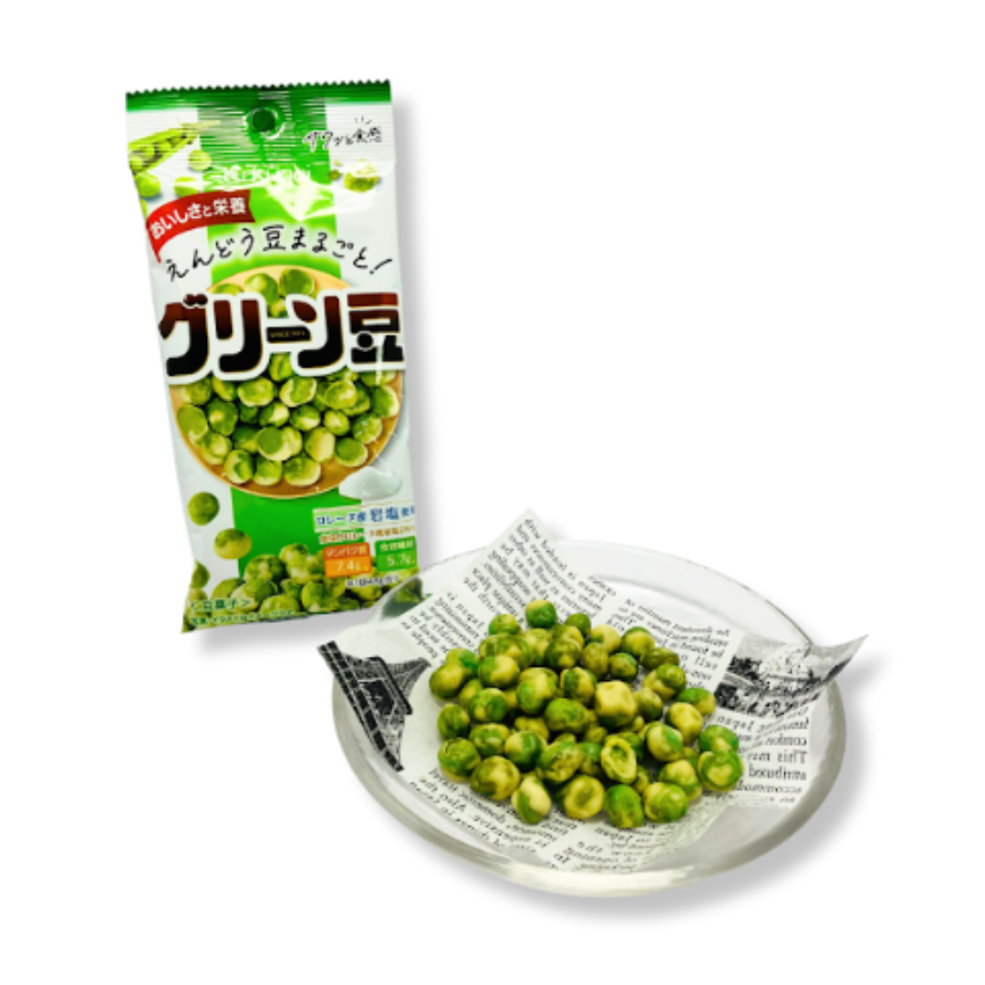 Bocadillos Frijoles Verdes Delgados Kasugain 48 Gr - Kenko Foods