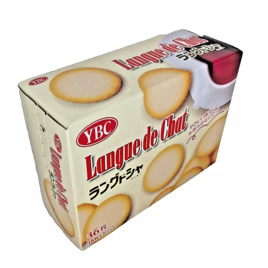 Galletas Delgadas Lengua Gato YSB 250 Gr 62 Unid.