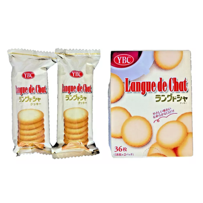 Galletas Delgadas Lengua Gato YSB 250 Gr 62 Unid.