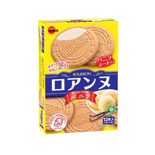 Galletas Obletas Crema Vainilla Bourbon 85.2 Gr 12 Unid.