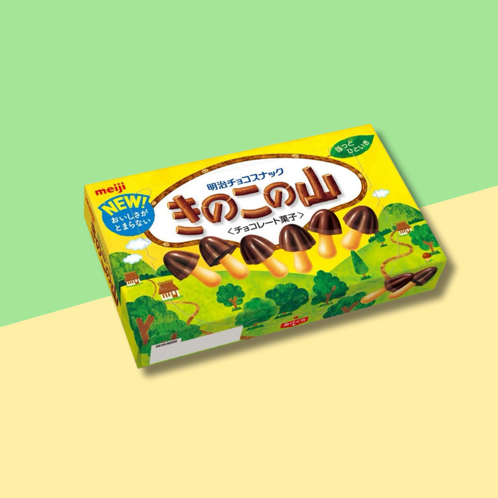Galletas Chocolate Kinoko No Yama Meiji 36 Gr - Kenko Foods