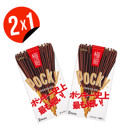 Pack 2x1 2 Pack Palitos Chocolate Horneado Pocky Glico 34,7 Gr