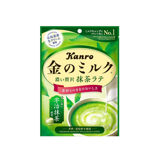 Matcha Latte Golden Caramelo Leche Kanro 61 Gr