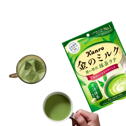 Matcha Latte Golden Caramelo Leche Kanro 61 Gr