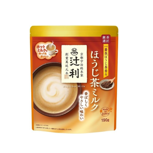 Té Leche Hojicha instantánea Tsujiri 190 Gr