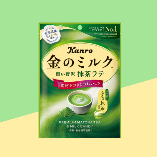 Matcha Latte Golden Caramelo Leche Kanro 61 Gr