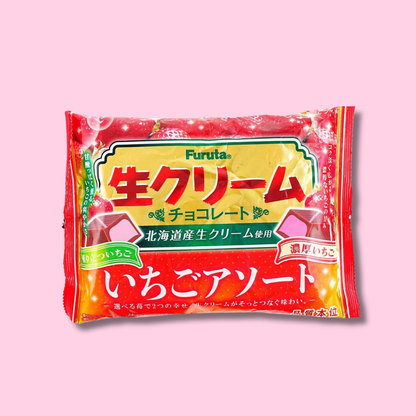 Mini Chocolate Fresa Crema Furuta 164 Gr